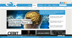 Desktop Screenshot of cdr.cz